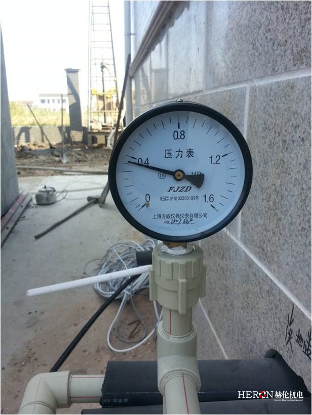 地源熱泵系統(tǒng)鉆井、測(cè)試壓力